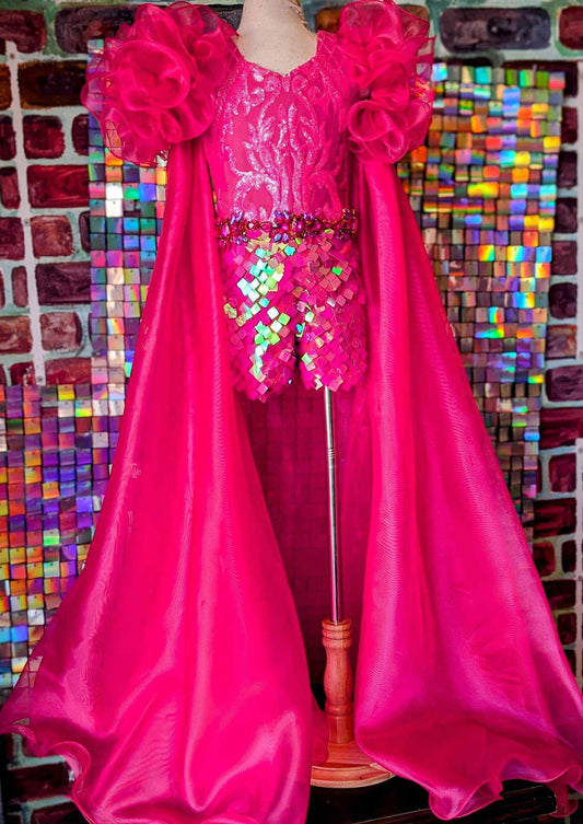 4/6 Dazzling Pink Fun Fashion by Parisian Bridal - Tia