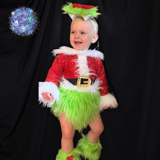 *9-18 Months - Miss G-Who OOC in Red and Green