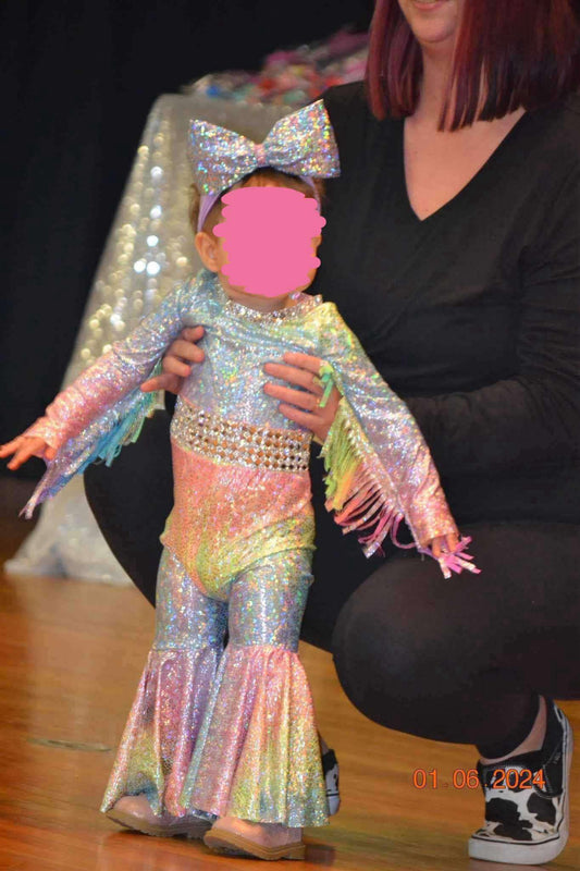 12/2 Rainbow Fun Fashion Bright yellow, blue