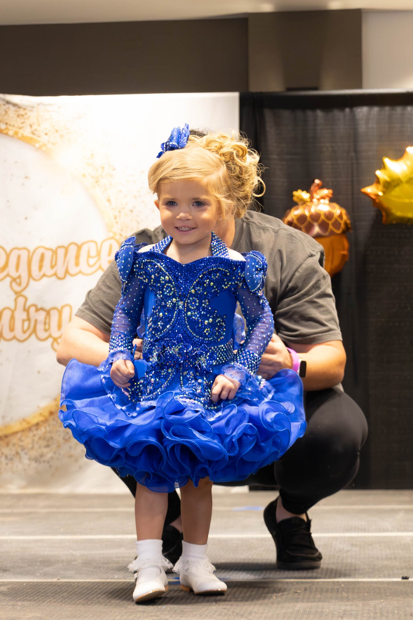 18/3 Slim 4 Royal Blue Luna "Blue Butterfly"