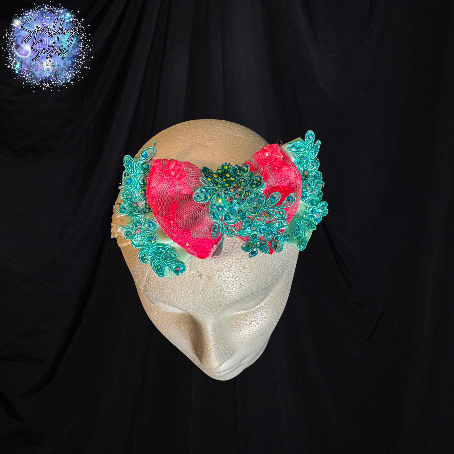 *3-9 Months - Bright & Beautiful Hot Pink and Green