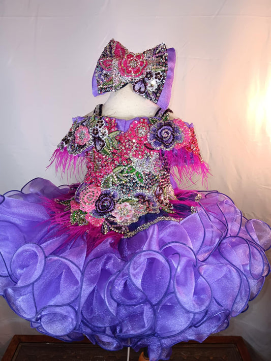 12-18 Months - Princess Avery Lynn Purple Gemics