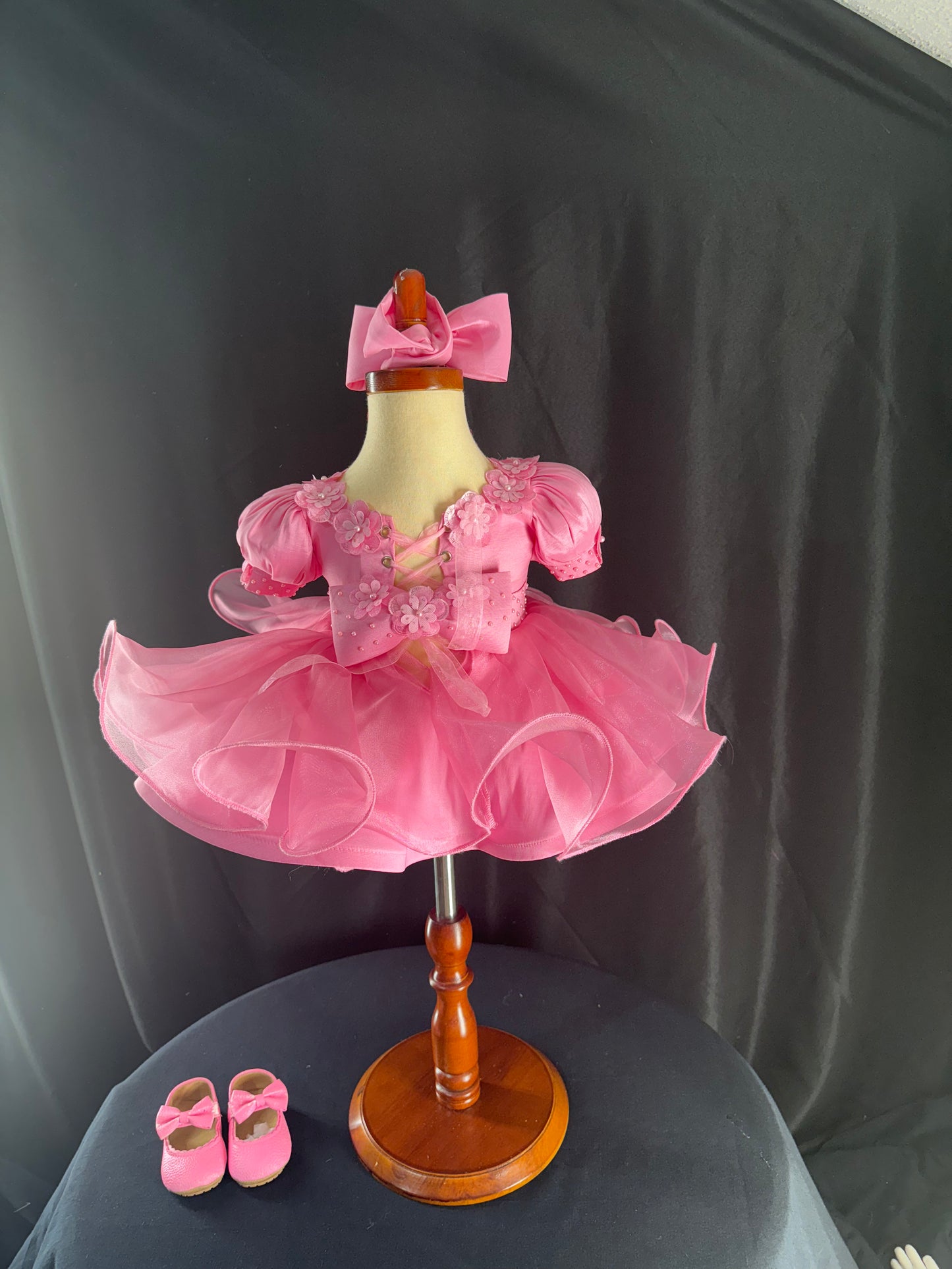 *6-12 Months - Pink Hannah Hack Natural