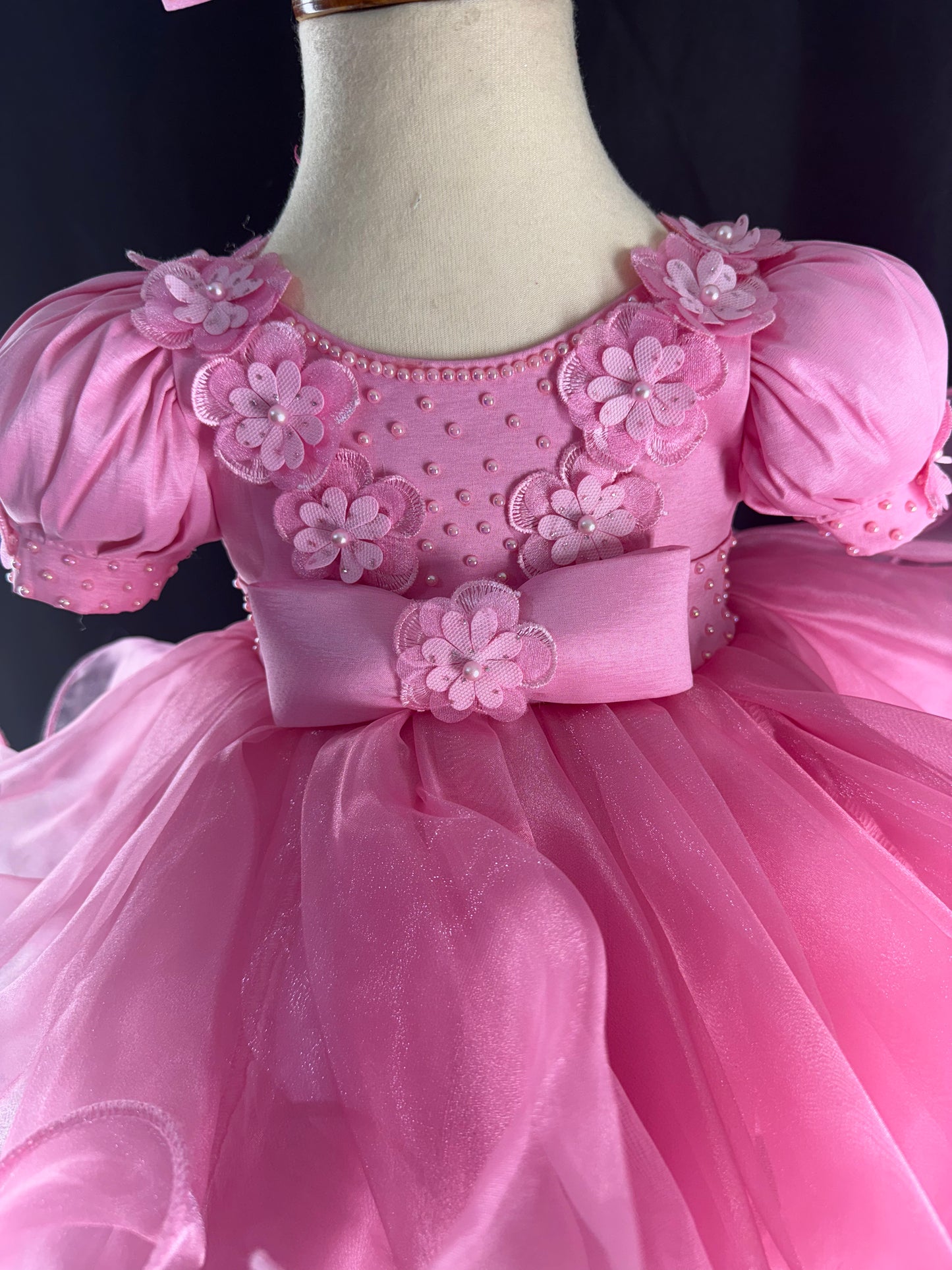 *6-12 Months - Pink Hannah Hack Natural