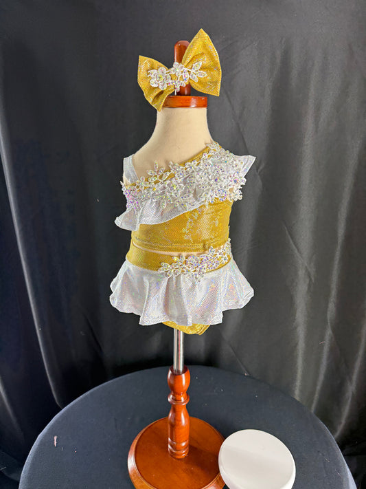 2/4 Golden Glitz Swim by Miss Ellz