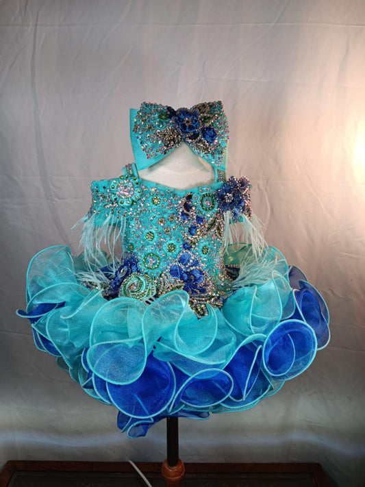 *6-12 Months - Seafoam Gemics beautiful blue and seafoam