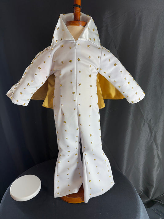 2T-3T Elvis OOC White and Gold