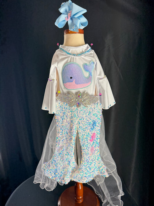 *0-3 Months - Whale of Love Fun Fashion