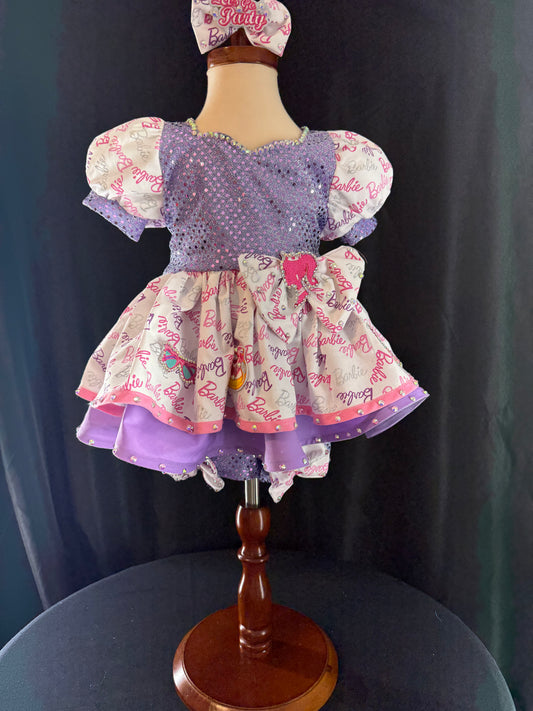 12/2 - 18/3  Purple Barbie