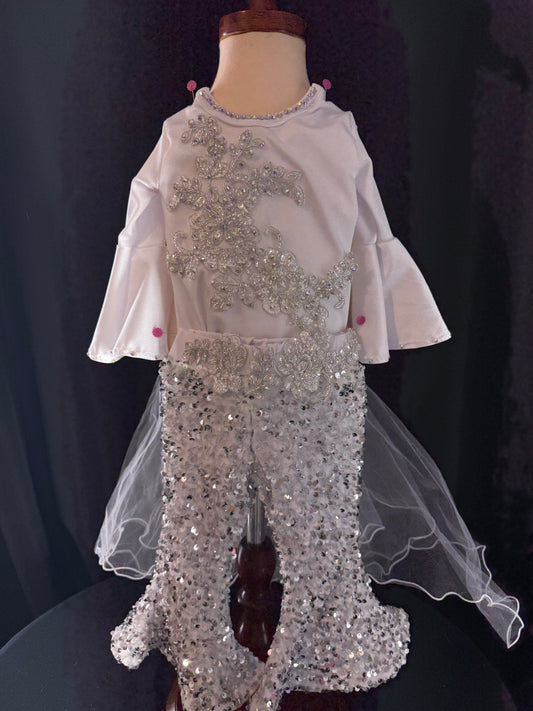 *0-3 Months - Tiny Diamond in White