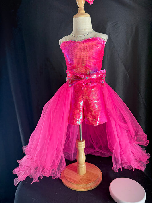 3/4 Pink and Gold FF