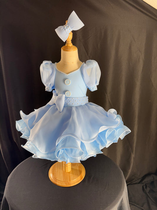 2/4-3/6 Baby Blue Cinderella Luna Natural