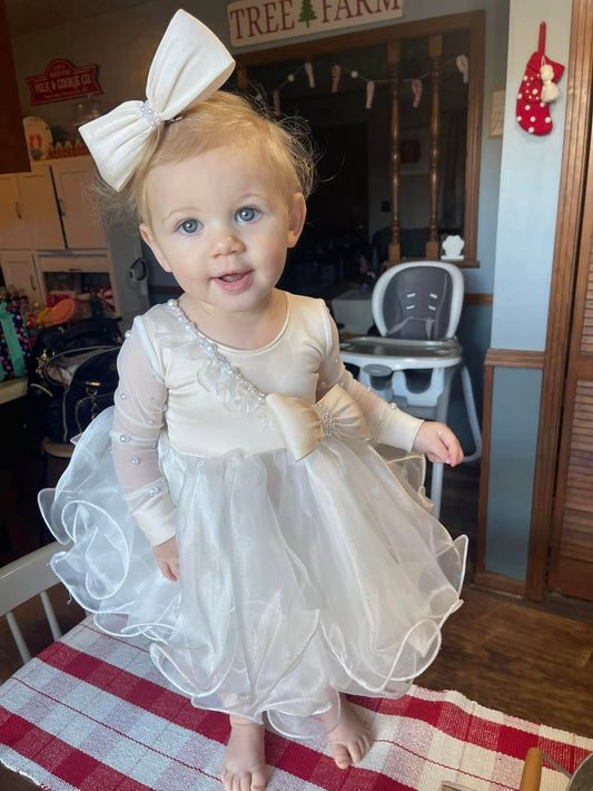 *9-18 Months - White Ember Glitz