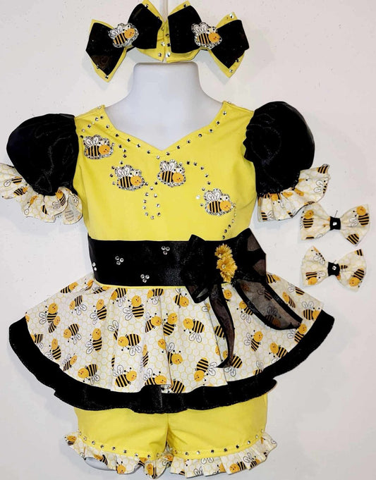 3/4 T Busy as a Bee in Yellow and Black