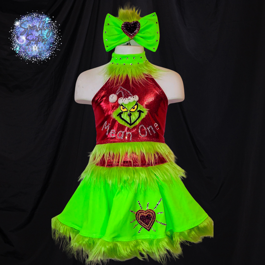 3/5 MEAN ONE OOC in Red and Neon Green