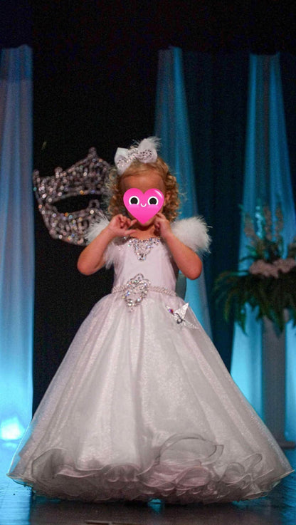 Ballgown - size 4 - glitzy Belle