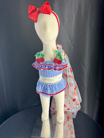 *0-3 Month Cherry Swim