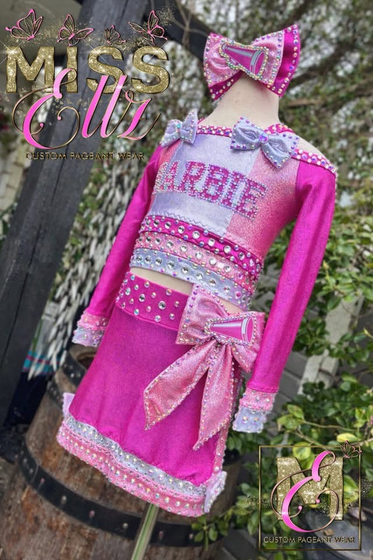3/5 Barbie Cheer By Miss Ellz