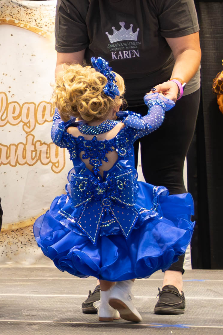 18/3 Slim 4 Royal Blue Luna "Blue Butterfly"