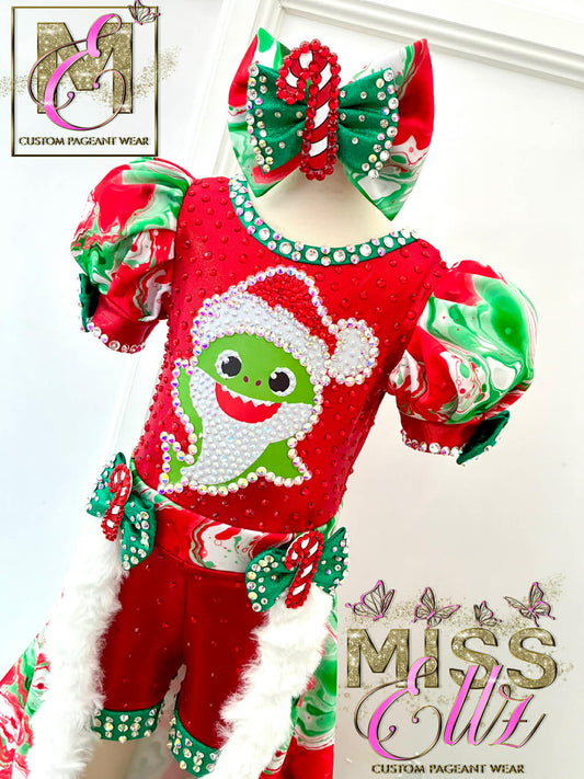 12/2 Baby Shark with Fur by Miss Ellz