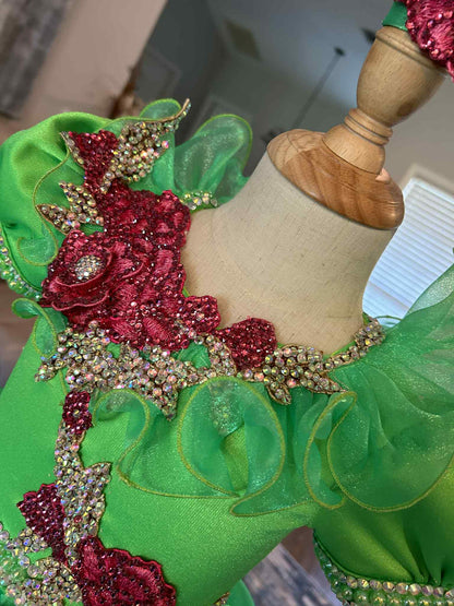 2/3 Green Cris Carpenter Dress