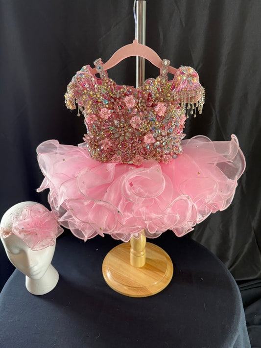 *9-12 month Pink Petals