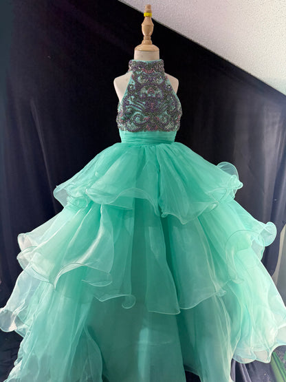 Ballgown - size 3 - azalea mist