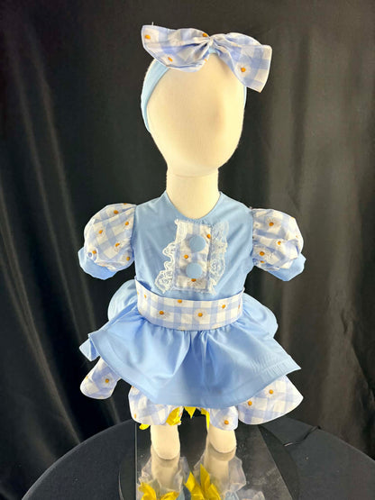 *9-12 Month Baby Blue Daisy