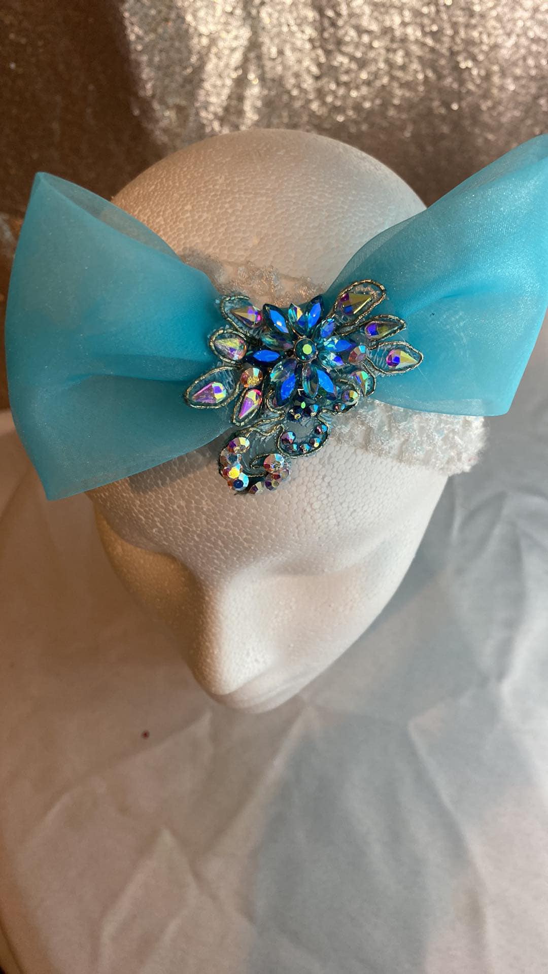 18/3 The Little Bit High Glitz in Vivid Turquoise