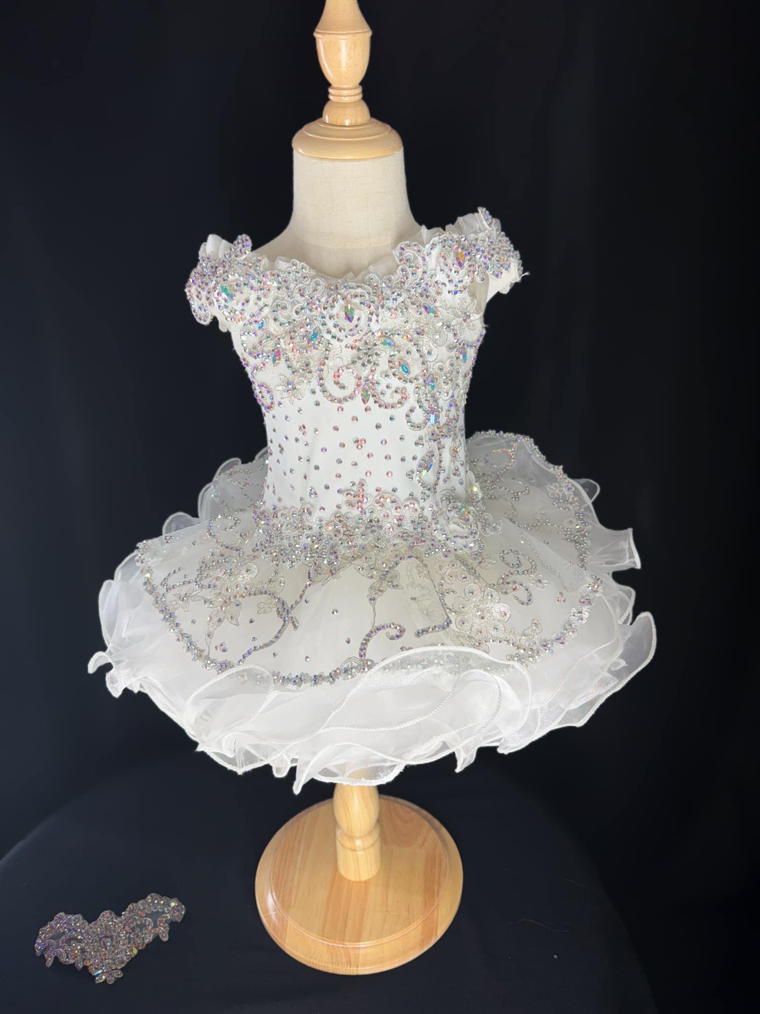 royalty designs pageant dresses Royal blue and silver dress with sleeves