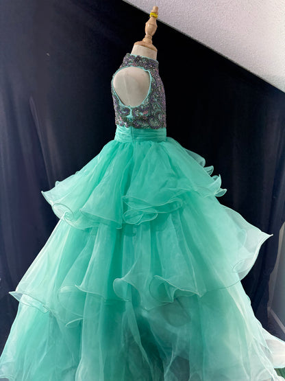 Ballgown - size 3 - azalea mist