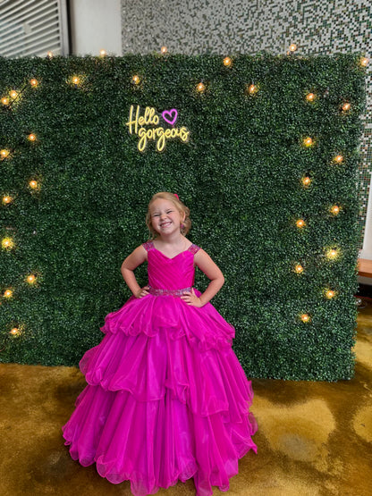 Ballgown - Size 6 - Fabulous Majenta