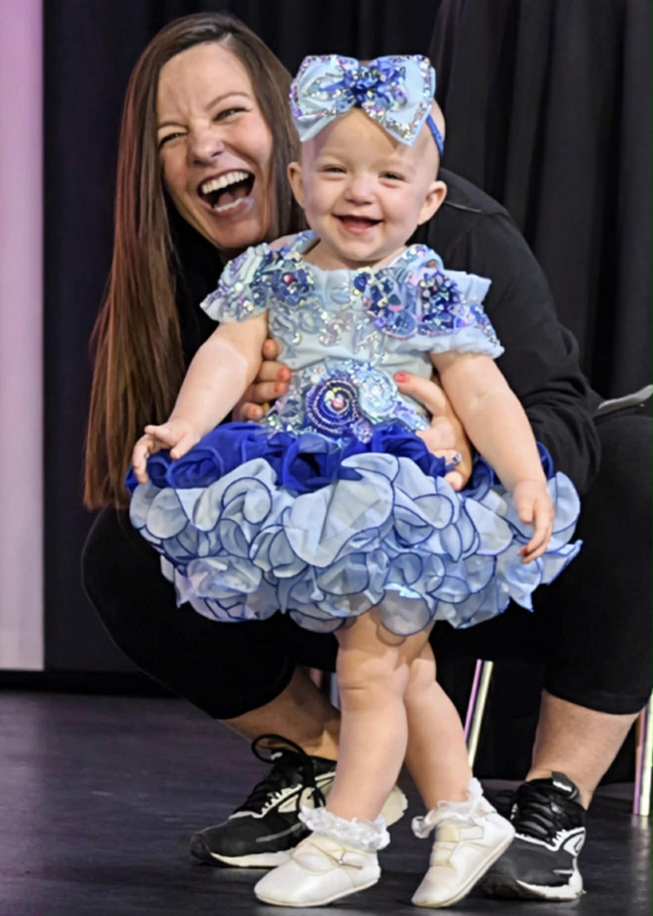 *6-12 mo Miss Blue Belle Gemics