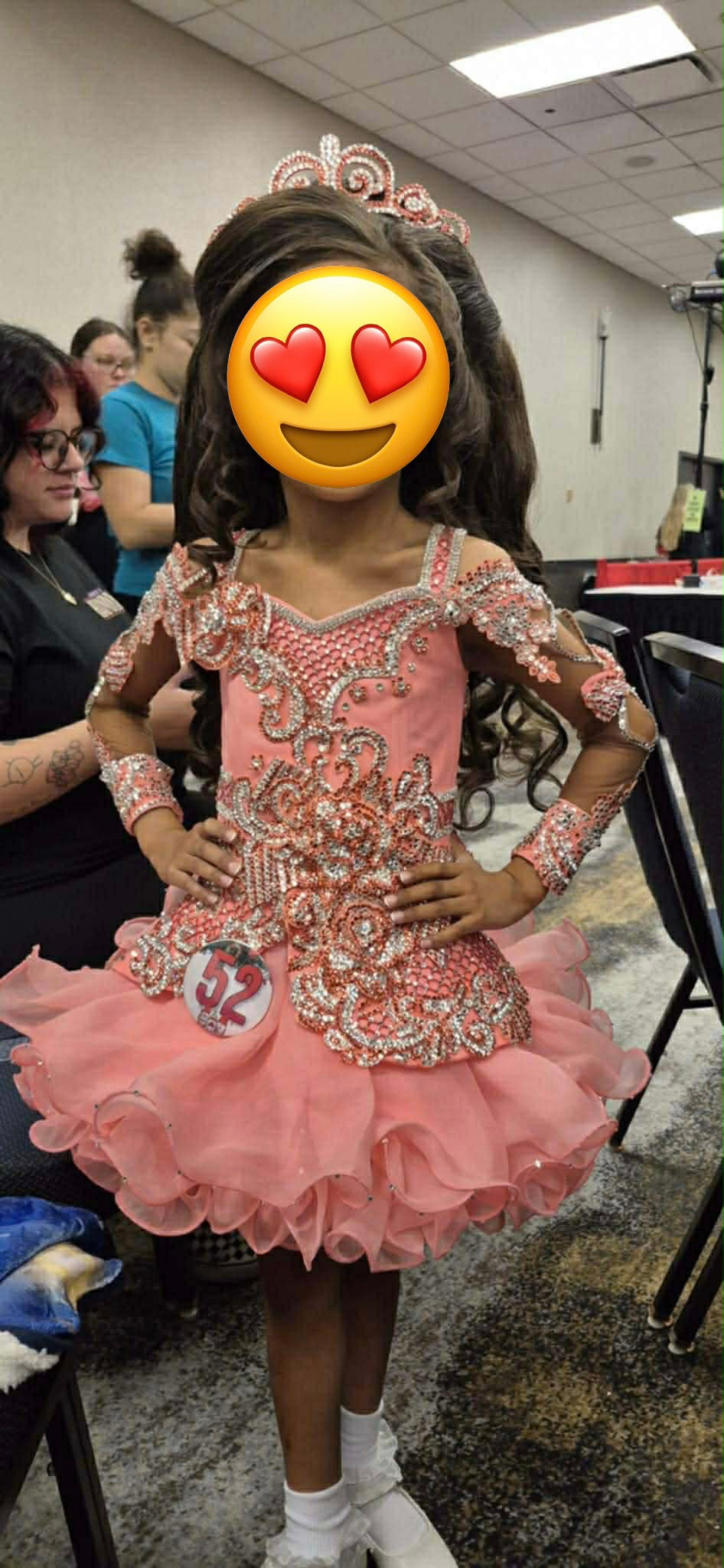 3/5 slim 6 Peachy Keen Mega Glitz By Connie Hobson