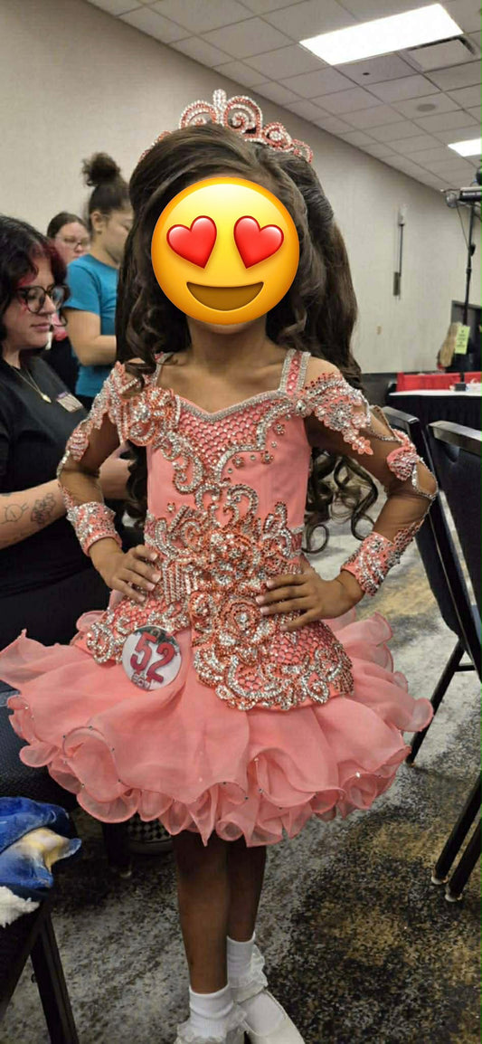 3/5 slim 6 Peachy Keen Mega Glitz By Connie Hobson