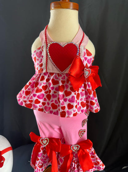 18/3 Valentines Set in Pink and Red