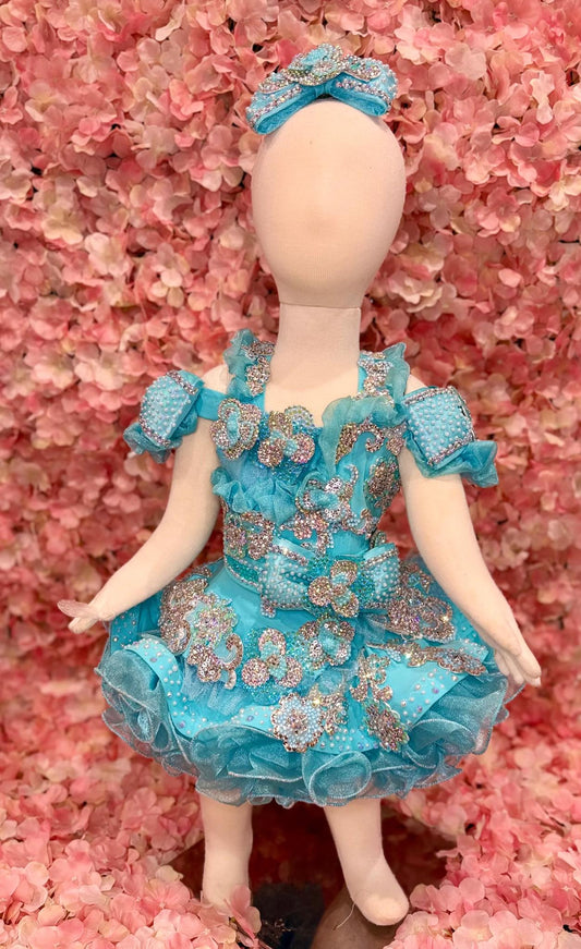 12/2-18/3 Mega Gltz Turquoise Shuggy