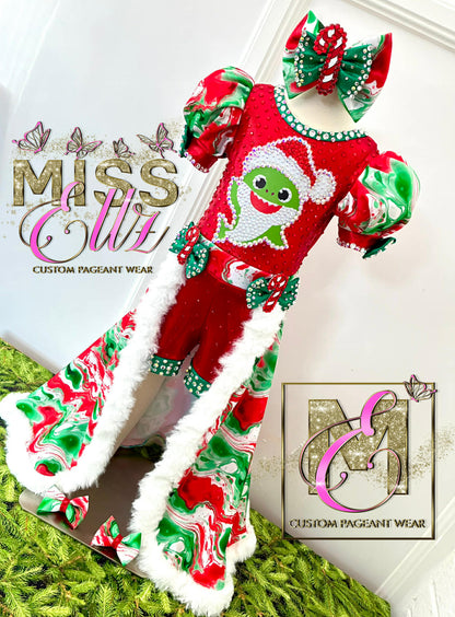 12/2 Baby Shark with Fur by Miss Ellz