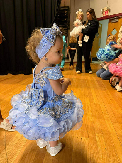 *9-12 Month Periwinkle Perfection By Connie Hobson