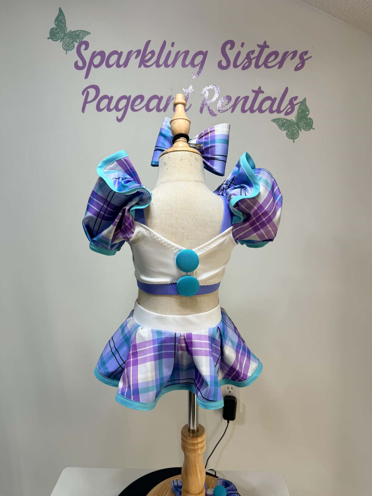 2/4 Glamorous Gingham Swim By Shuggy