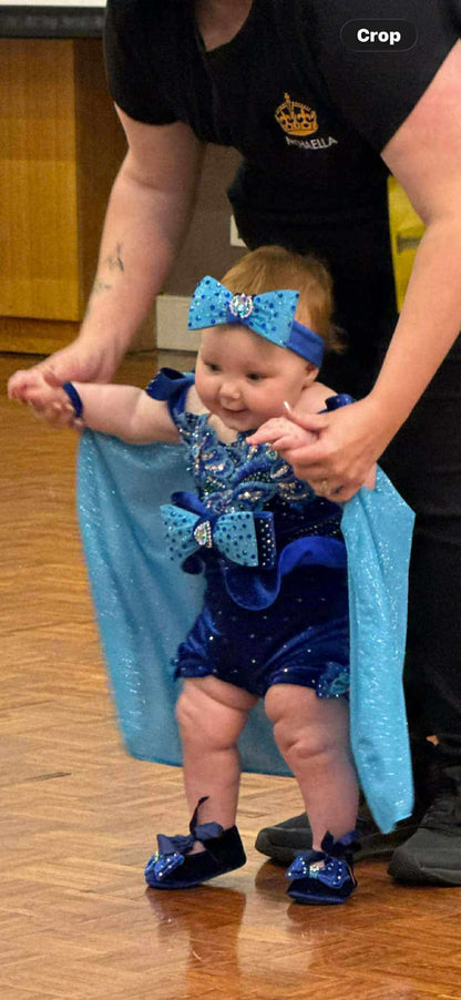 6/18 Month Tiny Royal Blue FF