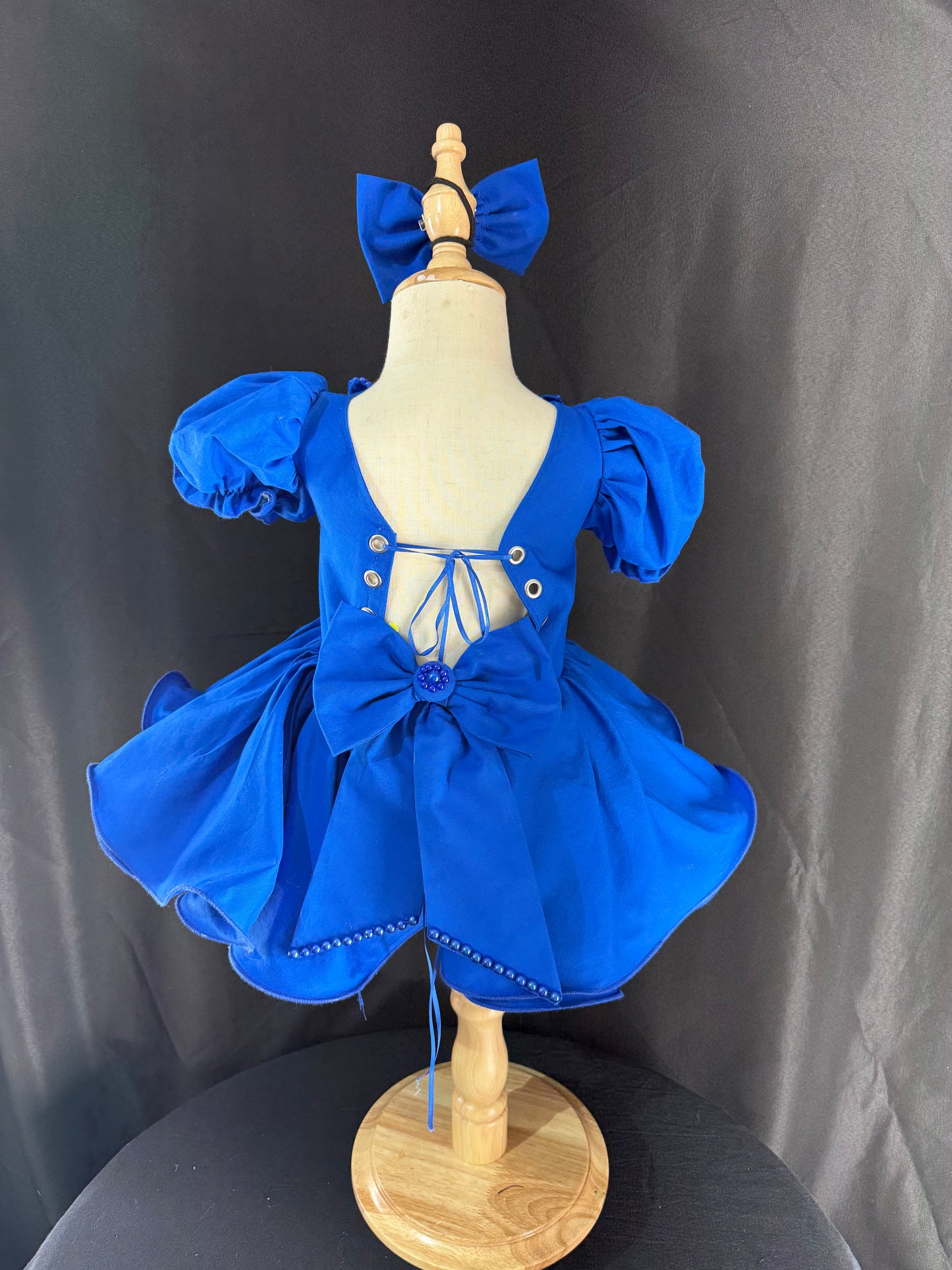 18/3 Royal Blue Sapphire Natural Dress