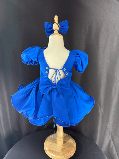 18/3 Royal Blue Sapphire Natural Dress