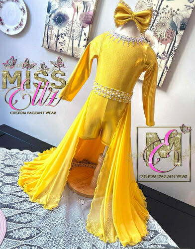 3/4 Small 5 Yellow Parakeet Fun Fashion