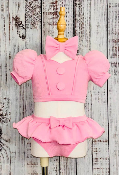 12/2 Pink Natural Swim