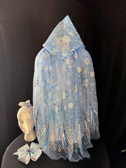 12-18 Months - Elsa & Olaf OOC in dusty blue and white