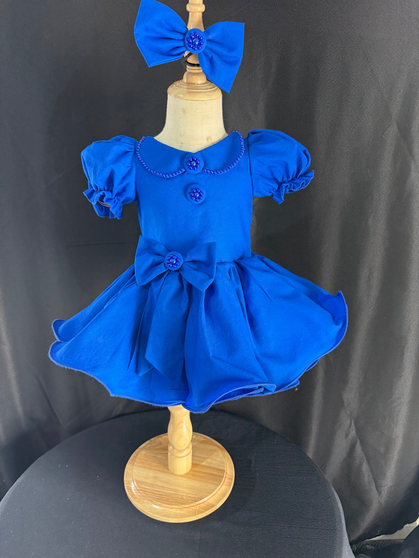 18/3 Royal Blue Sapphire Natural Dress