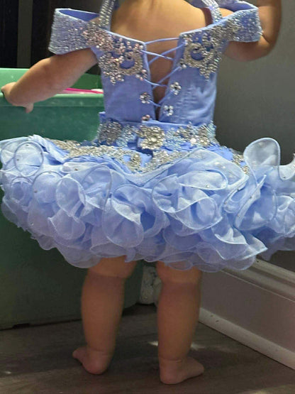 *9-12 Month Periwinkle Perfection By Connie Hobson