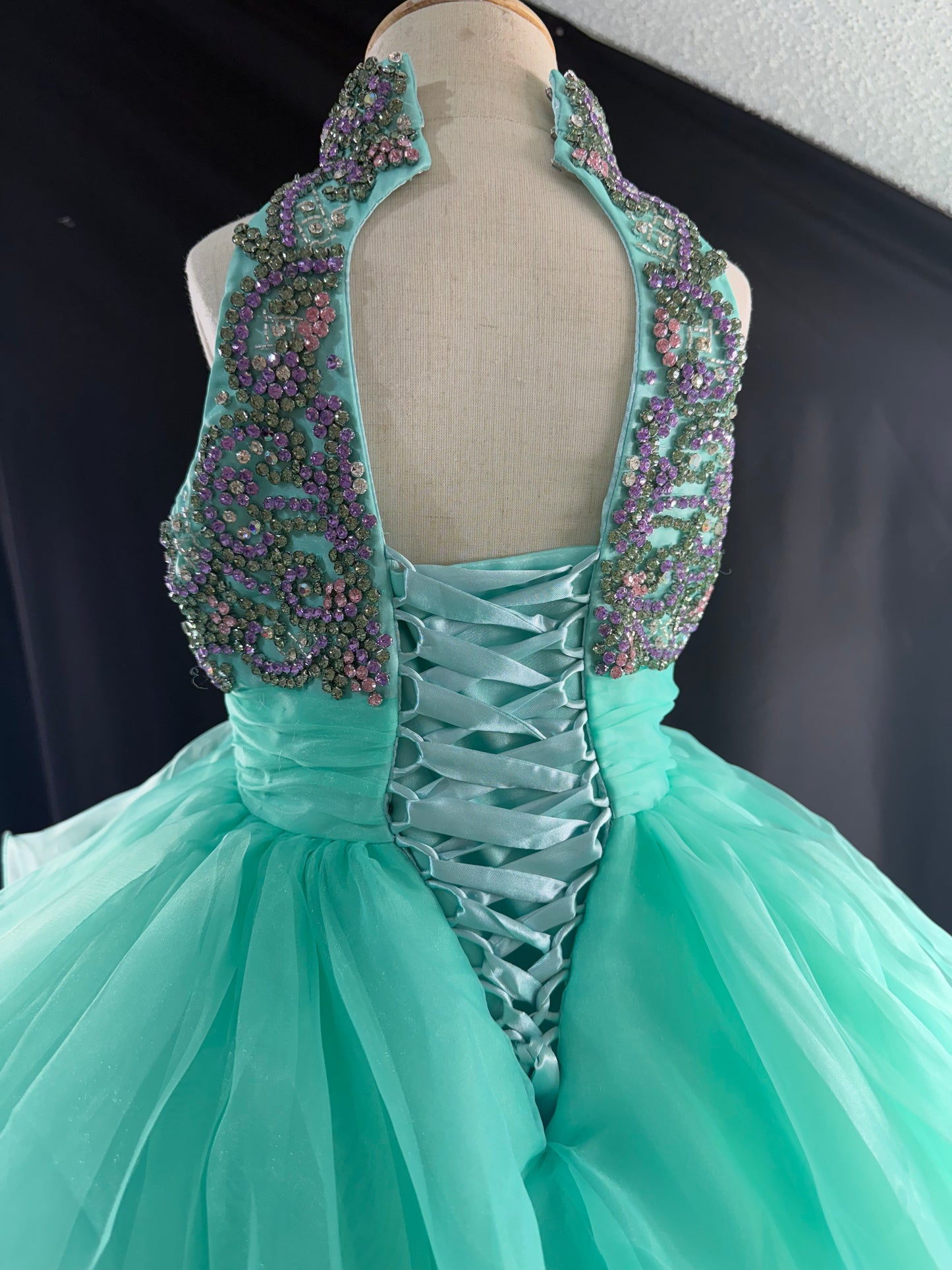 Ballgown - size 3 - azalea mist