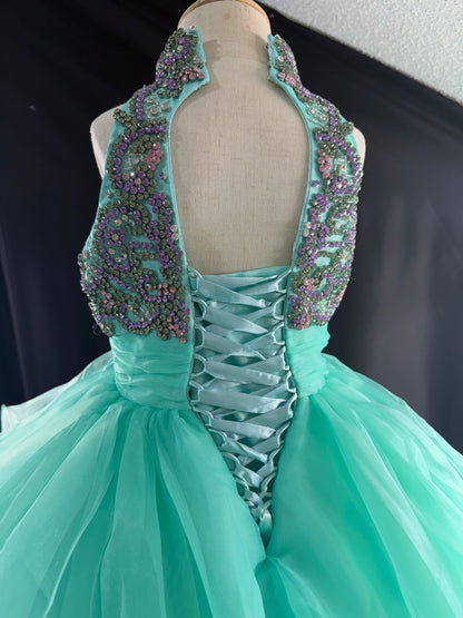 Ballgown - size 3 - azalea mist